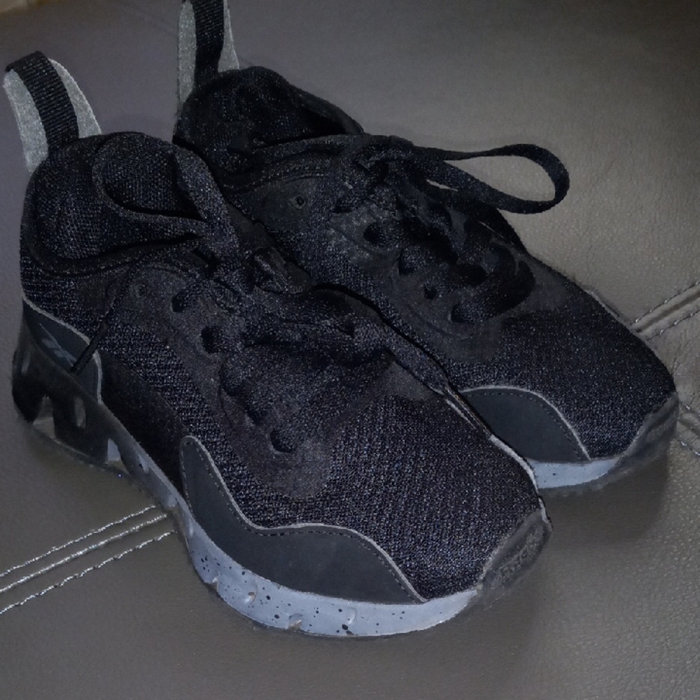 Kids Black and Gray Sneakers